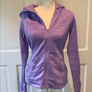 Athleta zip up sweatshirt with hood